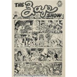 The Zap Show #1 - Memorabilia Poster (Apex Novelties, 1968).