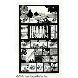 Chris Ware - Original Art Print, "Rocket Sam", 113/130 (undated).