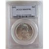 Image 2 : 1952 Franklin Half Dollar PCGS MS-65
