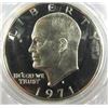 Image 1 : 1971-S Ike Silver Dollar PCGS MS-64