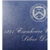 Image 1 : 1971 Ike Unc Silver Dollar
