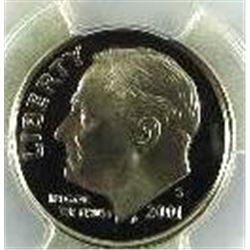 2001-S Roosevelt Dime PCGS PR-69