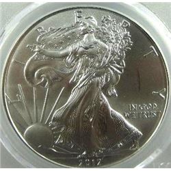 2012 Silver Eagle PCGS MS-69