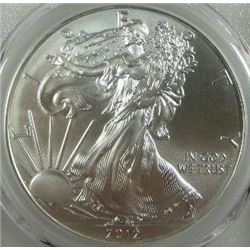 2012 Silver Eagle PCGS MS-69