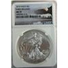 Image 2 : 2015 Silver Eagle NGC MS-70