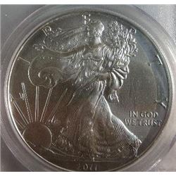 2011-W Silver Eagle PCGS MS-70