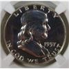 Image 1 : 1957 Franklin Half Dollar NGC PF-67