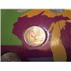 Image 3 : State Quarters Collectors Map w/coins
