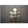 Image 1 : Ten1967 Centennial Canadian silver dollars