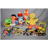 Image 2 : Large selection of vintage and collectible toys including Flintstones, Sesame Street, Tonka, Matchbo