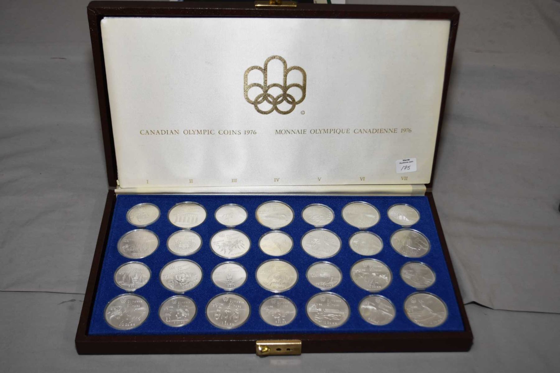 Canadian Olympic Coins 1976 Set Canadian Olympic Coins 1976 Set