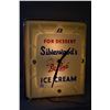 Image 2 : Vintage Sherwood's Ice-cream retail light up retail clock sign 21 1/2" X 17 1/2" overall dimensions