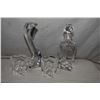 Image 1 : Selection of quality Mikasa crystal including drinks decanters, pair of matching tumblers and an 11"