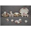 Image 1 : Selection of Royal Albert "American Beauty " china, including serving pieces, tea cups, saucers, sha