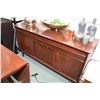 Image 1 : Solid mahogany mid century design sideboard made by Gibbard with two drawers, one with cutlery tray 