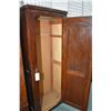 Image 2 : Narrow Canadiana wardrobe with single door