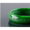Image 2 : Burma Green Jadeite Bangle with Certificate