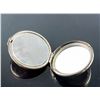 Image 2 : Chinese Silver Cosmetic Box with Mirror Davis Mark