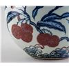 Image 6 : Blue & White Copper Red Porcelain Vase XUANDE Mark