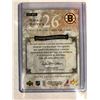 Image 2 : 2006-07 UPPER DECK ARTIFACTS BRAD BOYES HOCKEY CARD