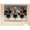 Image 1 : UPPER DECK ARTIFACTS TUNDRA TRIOS JERSEY TURCO/ ZUBOV/ LEHTONEN