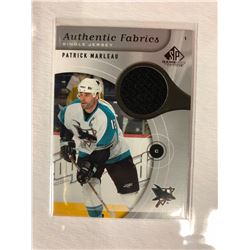 UPPER DECK SP AUTHENTIC FABRICS PATRICK MARLEAU