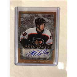 2007-08 UPPER DECK AUTO-FACTS HOCKEY MIKE RICHARDS
