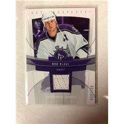 2006-07 FLEER HOT PROSPECTS AUTHENTIC JERSEY #46 ROB BLAKE