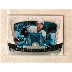 2006-07 FLEER HOT MATERIALS AUTHENTIC JERSEY MARC-EDOUARD VLASIC