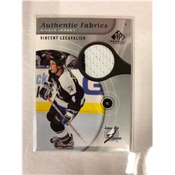 UPPER DECK SP AUTHENTIC FABRICS SINGLE JERSEY VINCENT LECAVALIER