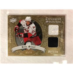 2008-09 UPPER DECK ARTIFACTS HOCKEY TREASURED SWATCHES ERIC STAAL (37/75)