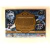 Image 2 : 2008-09 UPPER DECK ARTIFACTS HOCKEY TUNDRA TANDEMS MANNY LEGACE/ KEITH TKACHUK