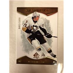 2007-08 UPPER DECK SP AUTHENTIC HOCKEY NOTABLES EVGENI MALKIN (0461/1999)