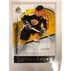 2008-09 UPPER DECK SP AUTHENTIC NOTABLES JOHNNY BUCYK (118/999)