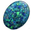 Image 1 : Large 30.50ct Lightning Ridge Mosaic Opal
