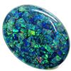 Image 2 : Large 30.50ct Lightning Ridge Mosaic Opal