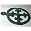 Image 2 : C. 8th-11th Century Medieval Europe Crusader Cross, Rare, W/ Olive Green Patina