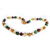 Image 1 : Rainbow Baltic Amber Necklace
