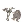 Image 1 : Darling Rag Doll Sterling Silver Pin with Necklace Chain