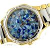 Image 1 : Amazing 200cts Mosaic Opal Mother of Pearl Inlaid Watch