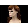 Image 2 : Clear Czech Crystal Turritella Drop Earrings