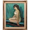 Image 2 : Signed Japanese O/C Impressionist Female Nude