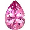 Image 1 : AAA Natural Pink Tourmaline Pear Faceted Gemstone