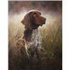 Image 1 : Original Oil on Canvas Hunting Dog Series. signed, Y.O.G. Bianco - Master Artist. Unique, Extraordin