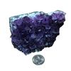 Image 2 : Amethyst Druze Crystal Cluster With Cut Base