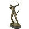 Image 1 : Archer Standing Bronze by Russian Tourgueneff Statue nr Sculpture
