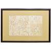 Image 2 : Framed Civil War Records Map, Nashville, More