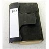 Image 1 : Religious Receipt Book 1847 Leather