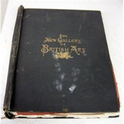 57 British Art Etchings Engravings1885 Folio 