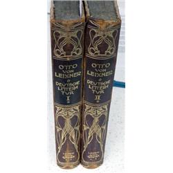German Literature 2 vols 1908 Otto Leixner 
